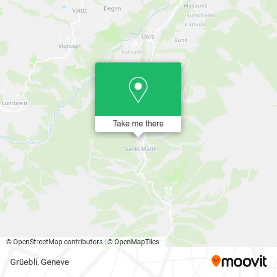 Grüebli map