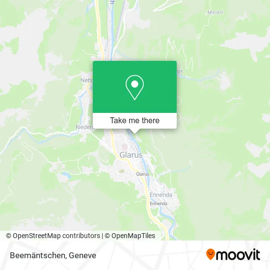 Beemäntschen map