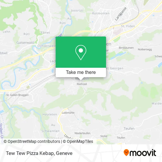 Tew Tew Pizza Kebap map