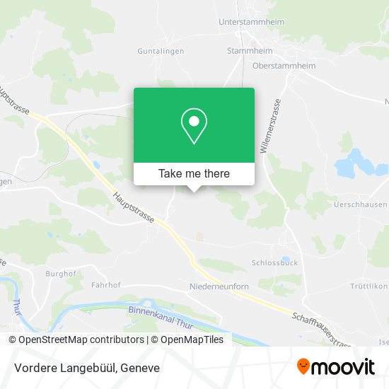 Vordere Langebüül map