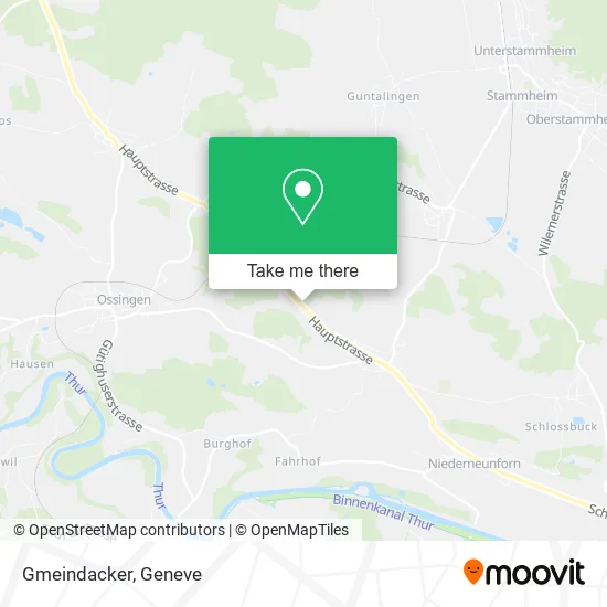 Gmeindacker map