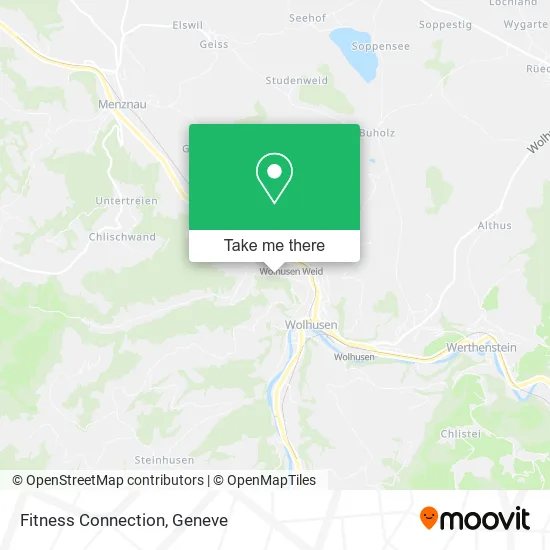 Fitness Connection map