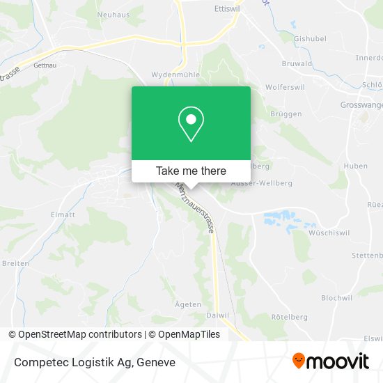 Competec Logistik Ag map