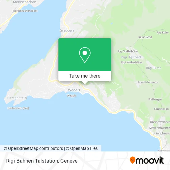 Rigi-Bahnen Talstation map