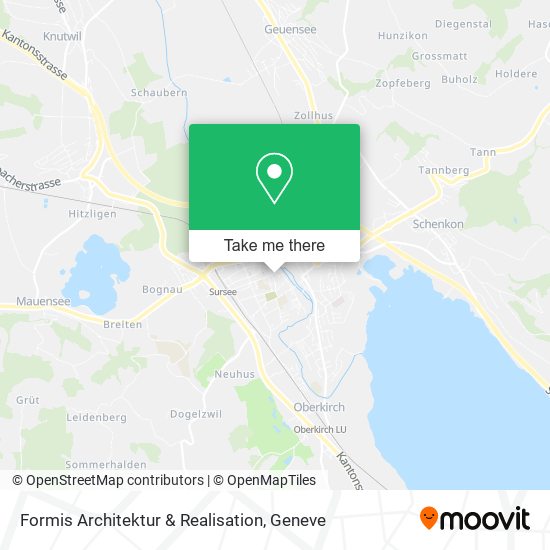 Formis Architektur & Realisation map