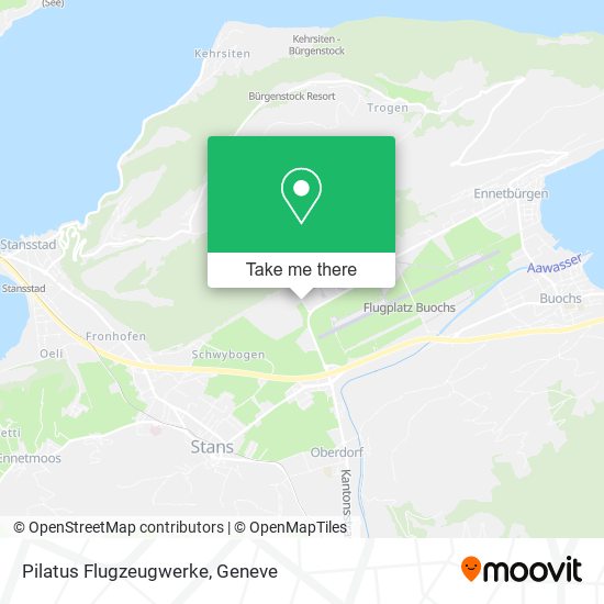 Pilatus Flugzeugwerke map