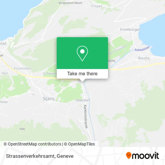 Strassenverkehrsamt map