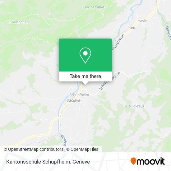 Kantonsschule Schüpfheim map