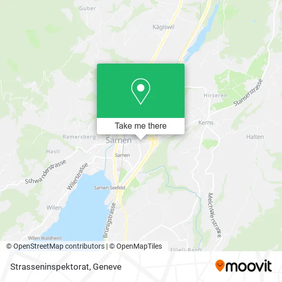 Strasseninspektorat map