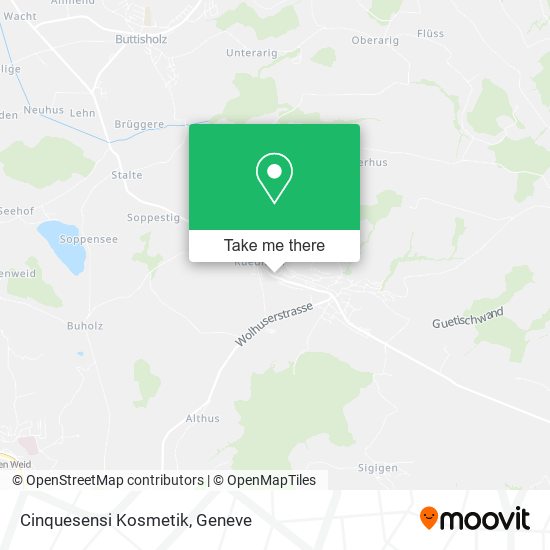 Cinquesensi Kosmetik map