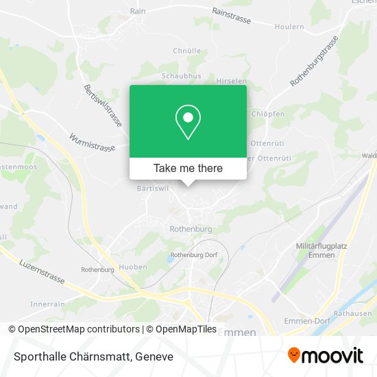 Sporthalle Chärnsmatt map