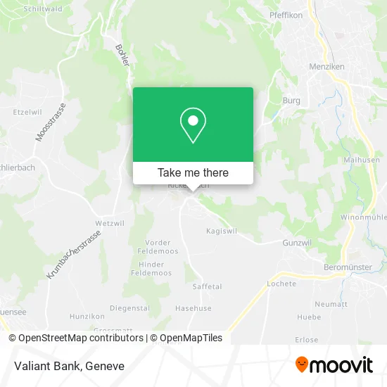 Valiant Bank map