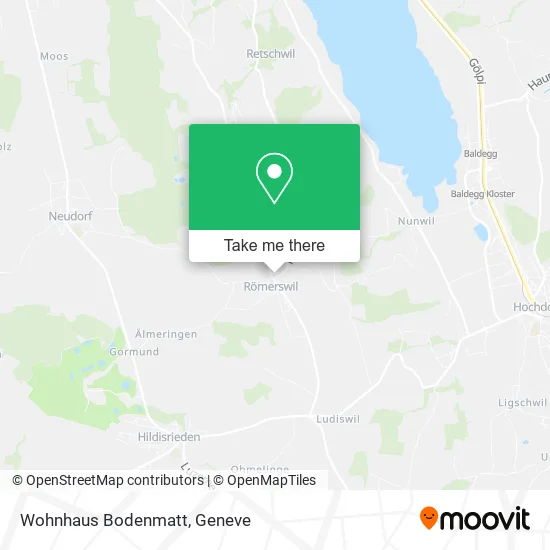 Wohnhaus Bodenmatt map