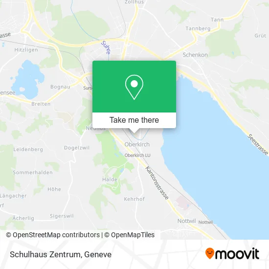 Schulhaus Zentrum map