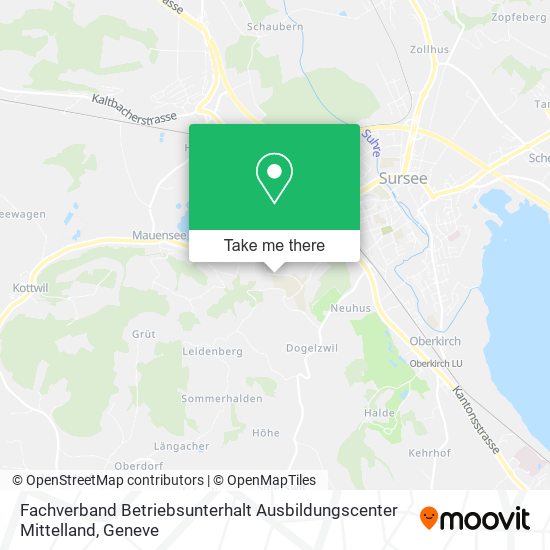 Fachverband Betriebsunterhalt Ausbildungscenter Mittelland map