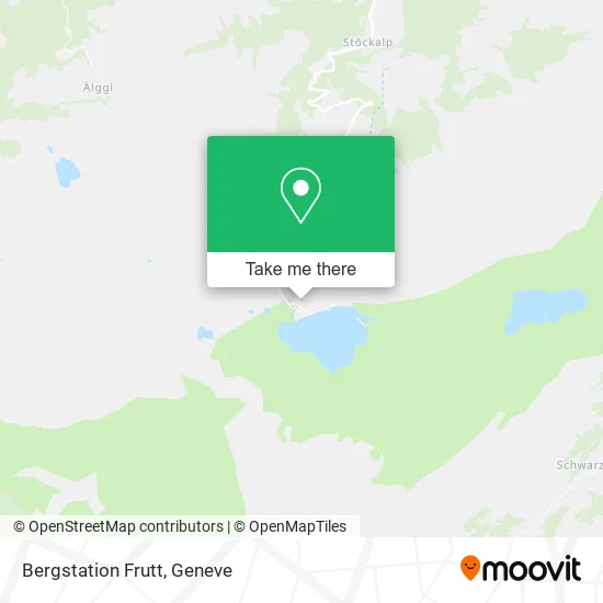 Bergstation Frutt plan