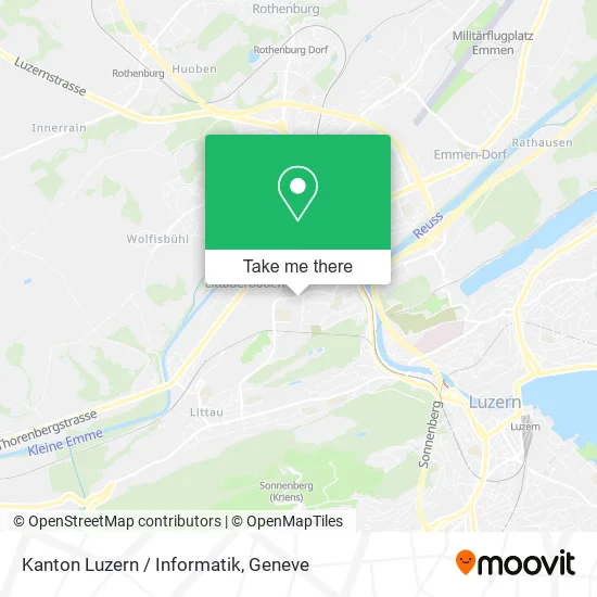 Kanton Luzern / Informatik map