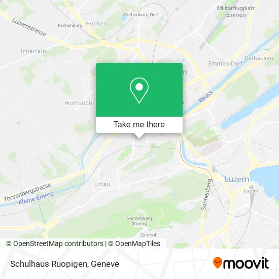 Schulhaus Ruopigen map