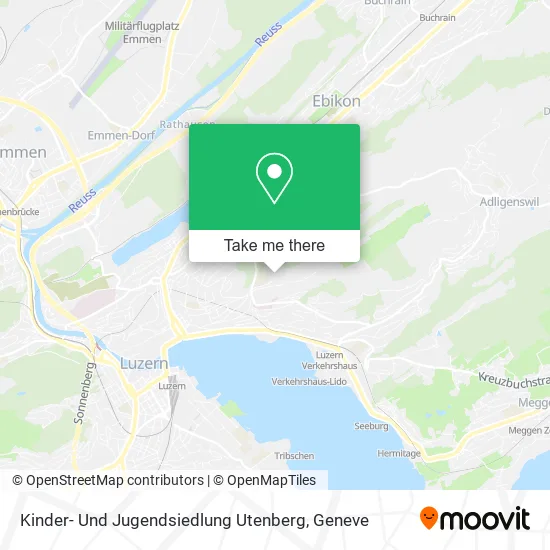 Kinder- Und Jugendsiedlung Utenberg map