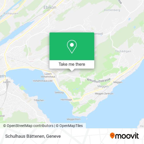Schulhaus Bättenen map
