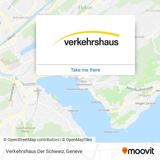 Verkehrshaus Der Schweiz map