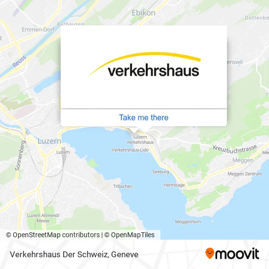 Verkehrshaus Der Schweiz map