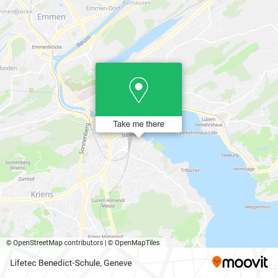 Lifetec Benedict-Schule map