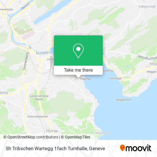 Sh Tribschen Wartegg 1fach Turnhalle map