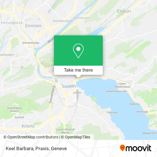 Keel Barbara, Praxis map