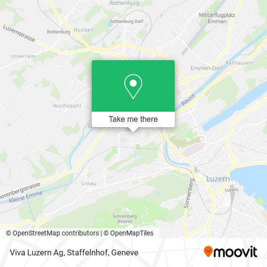 Viva Luzern Ag, Staffelnhof map