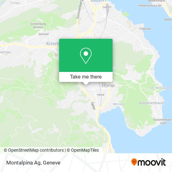 Montalpina Ag map