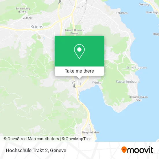 Hochschule Trakt 2 map