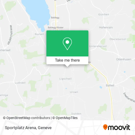 Sportplatz Arena map