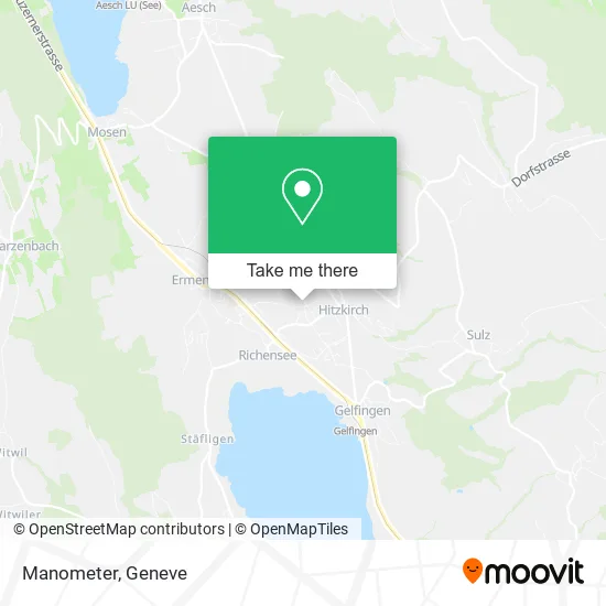 Manometer map