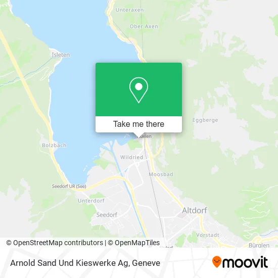 Arnold Sand Und Kieswerke Ag map