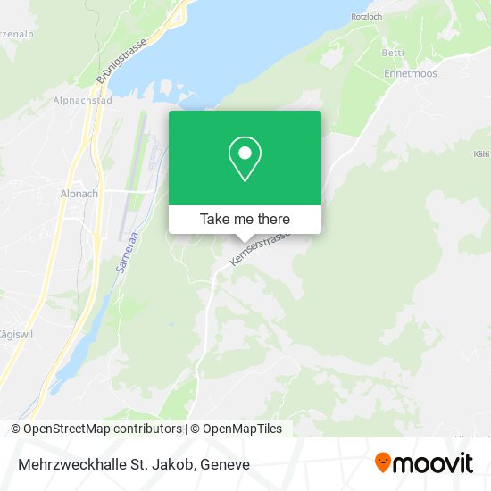 Mehrzweckhalle St. Jakob map