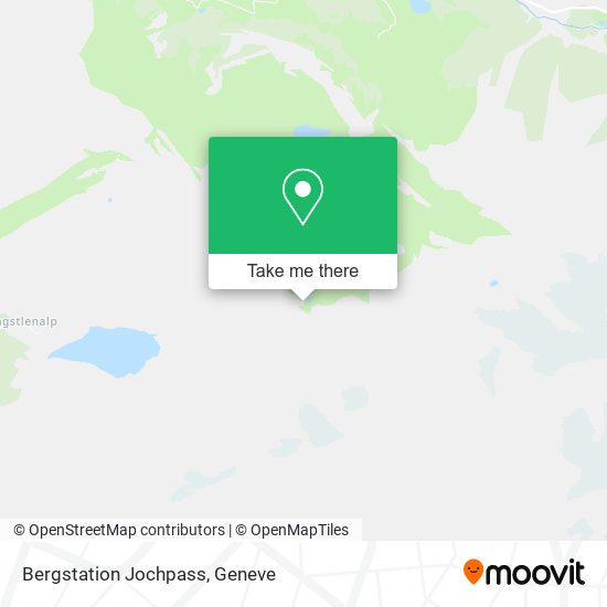 Bergstation Jochpass map