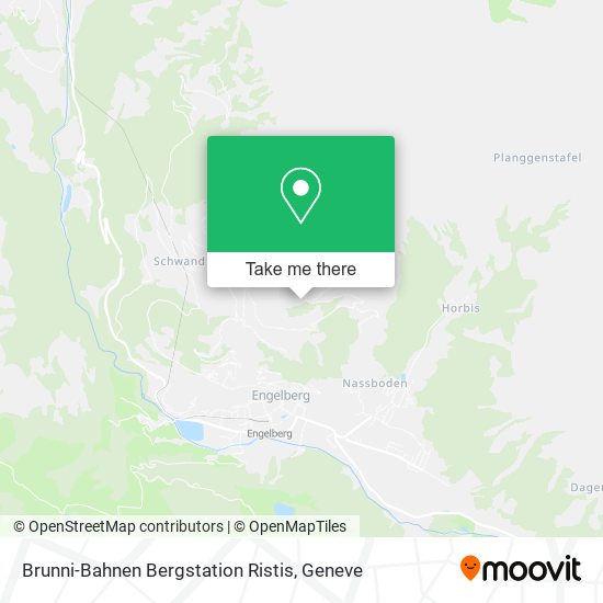 Brunni-Bahnen Bergstation Ristis map