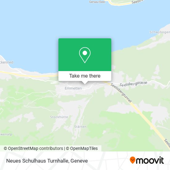Neues Schulhaus Turnhalle map