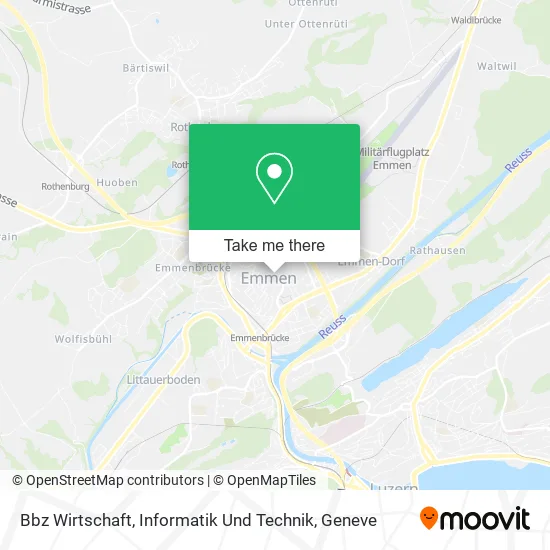 Bbz Wirtschaft, Informatik Und Technik map
