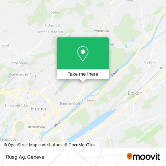 Ruag Ag map