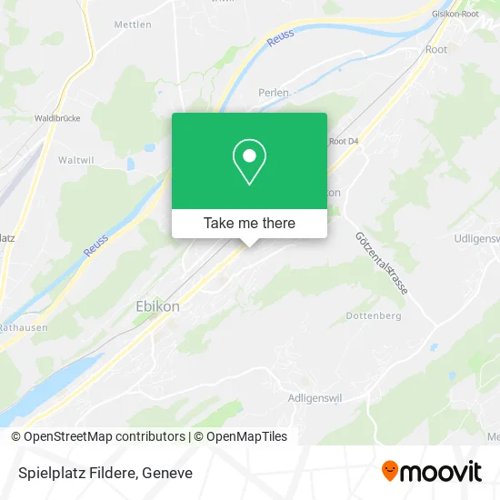 Spielplatz Fildere plan