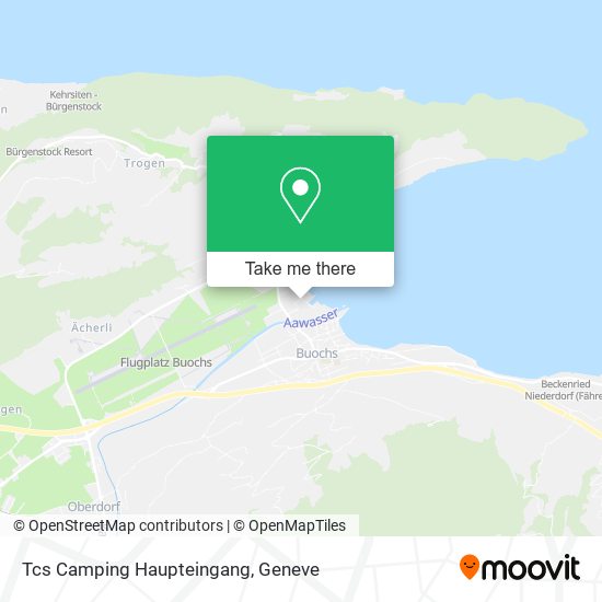 Tcs Camping Haupteingang map