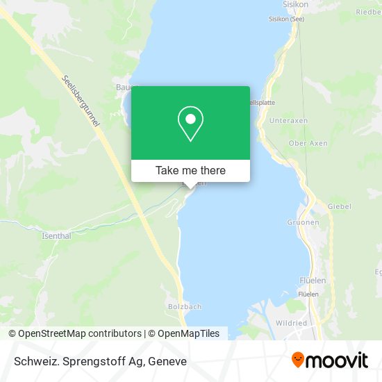 Schweiz. Sprengstoff Ag map