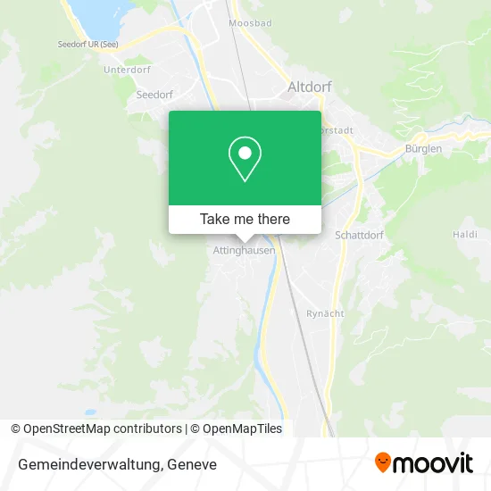 Gemeindeverwaltung map