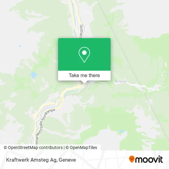 Kraftwerk Amsteg Ag map