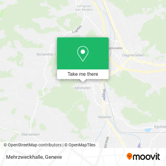 Mehrzweckhalle map
