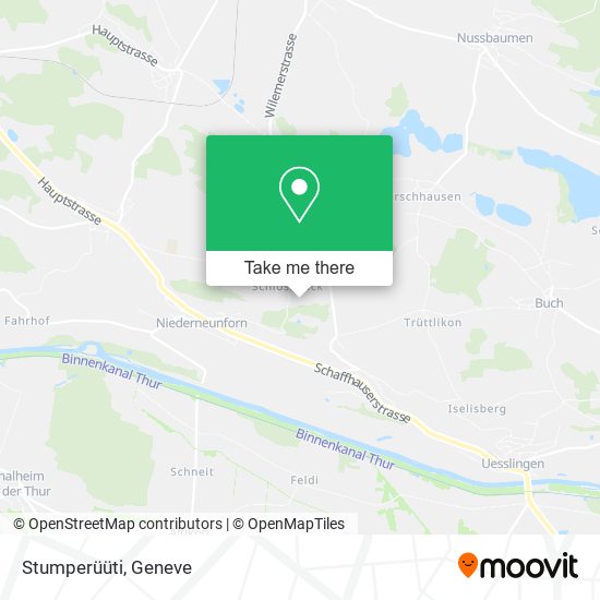 Stumperüüti map