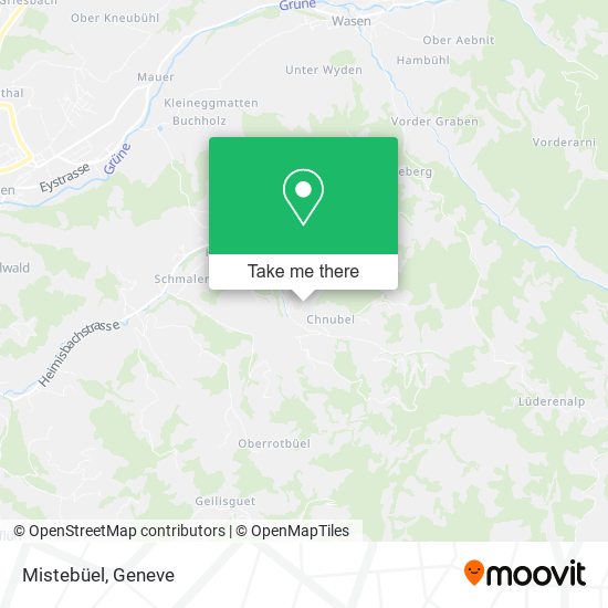 Mistebüel map