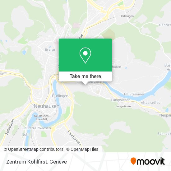 Zentrum Kohlfirst plan